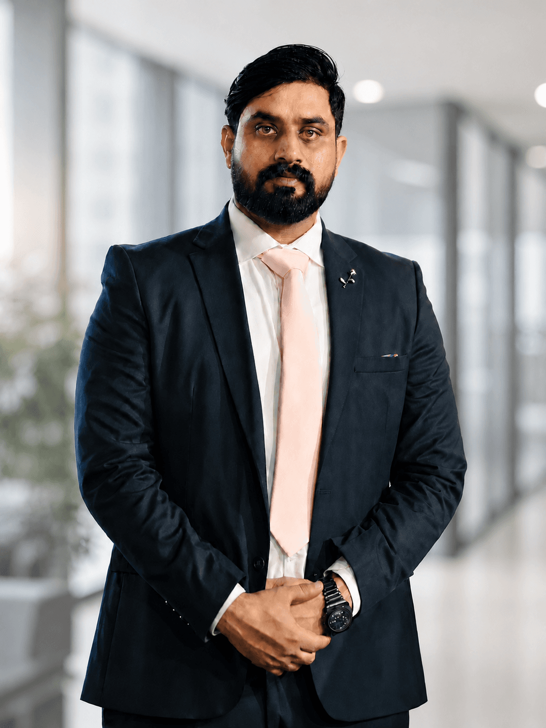 Portrait of Rahat Saleem Sandhu